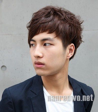 七款韩式型男烫打造减龄花美男