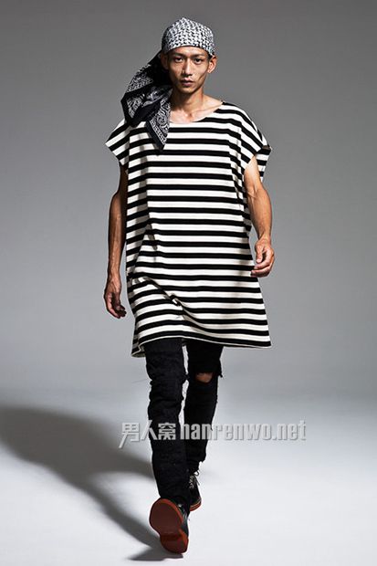 2014春季男装搭配：只求个性发展