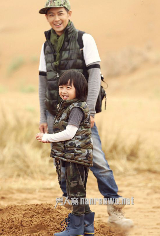 《爸爸去哪儿》爆红 林志颖与kimi的剧服盘点
