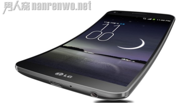 LG G Flex曲面屏手机发布 后盖刮花会自我修复