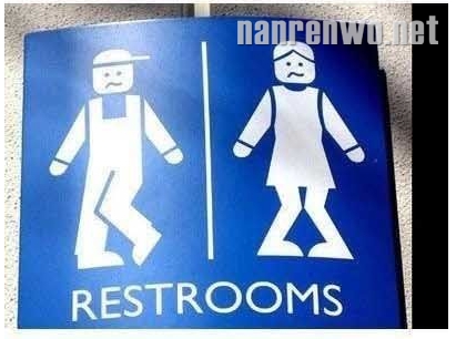 男女厕所标志汇集，出门内急小心别进错喽