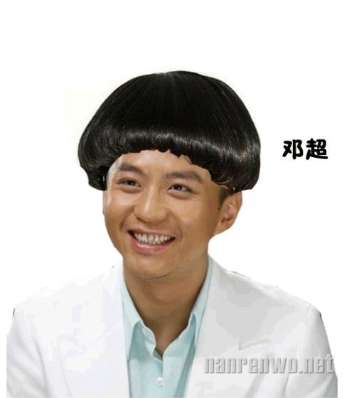 明星蘑菇头发型秀：瞬间让人变二逼的发型