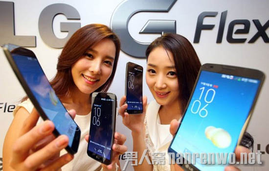 LG首款柔性屏幕手机G Flex上市 跑分比LG G2还高