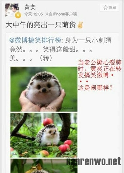 女星黄奕遭老公爆工于心计、年龄造假、脏话连篇