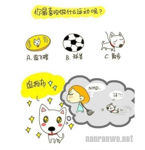 丁一晨漫画系列之狗狗的选择