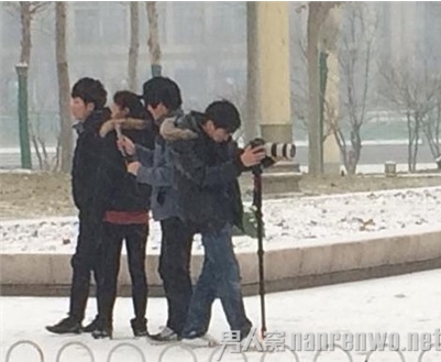 天津入冬下第一场雪