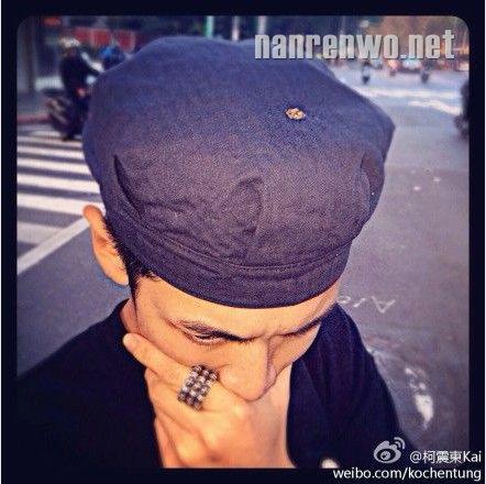 柯震东曝遭鸟粪击中照片　引网友围观