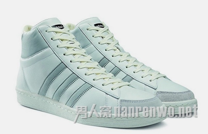 adidas Originals Blue白色高帮鞋