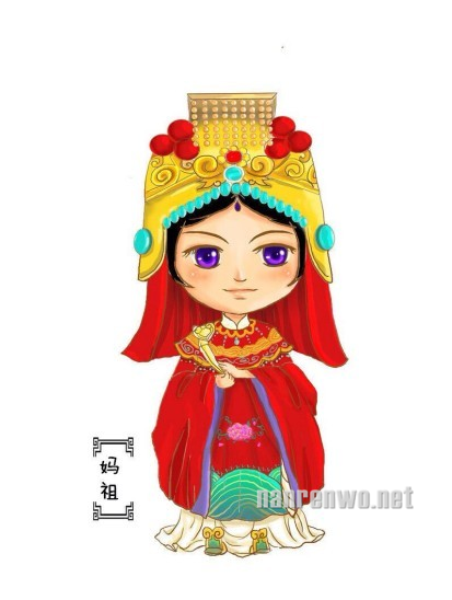 Q版福建历史文化人物图片 小伙伴们心被萌化了
