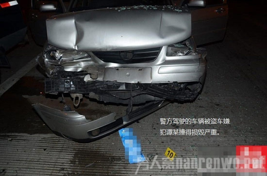 佛山盗车嫌犯被民警击毙