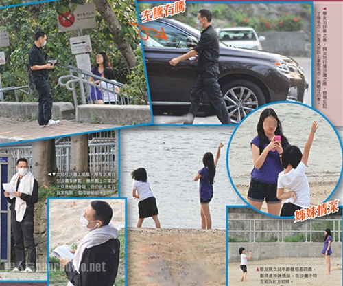 张学友带女出游