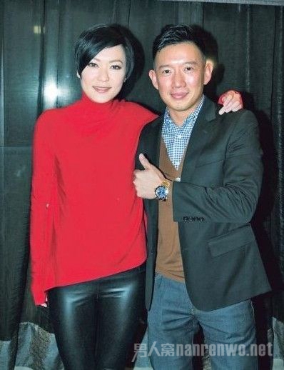 杜汶泽与太太田蕊妮