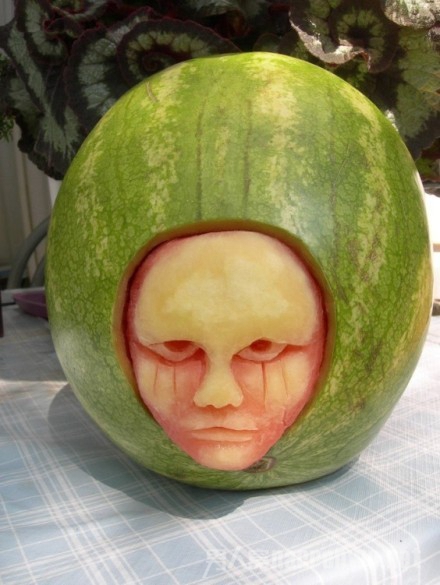有点儿吓人