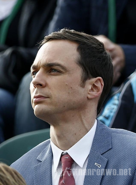 谢耳朵在温网决赛现场 谢耳朵在温网决赛现场