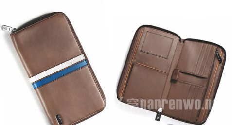 驼色条纹钱包Tod's 未定价