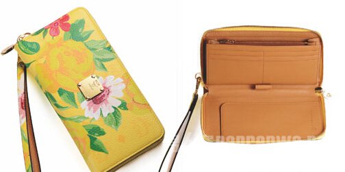 黄色印花钱包MCM RMB 3200