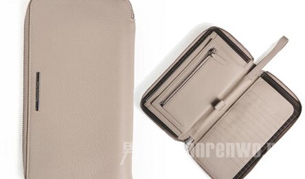 米白色牛皮钱包 Ermenegildo Zegna RMB 5900