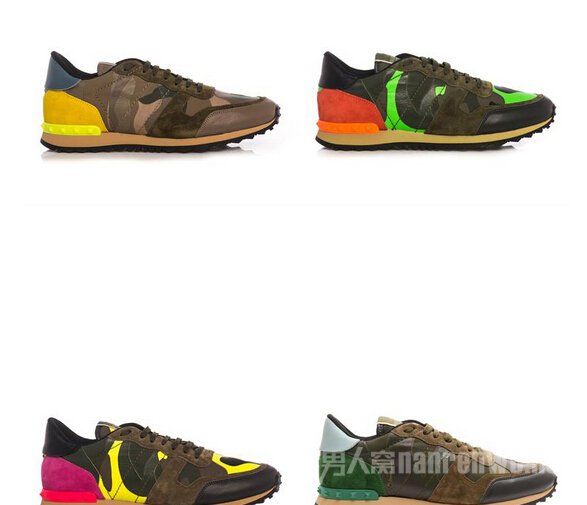 鞋均来自 Valentino