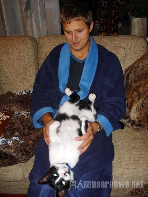 Cor Pan与爱猫Steve