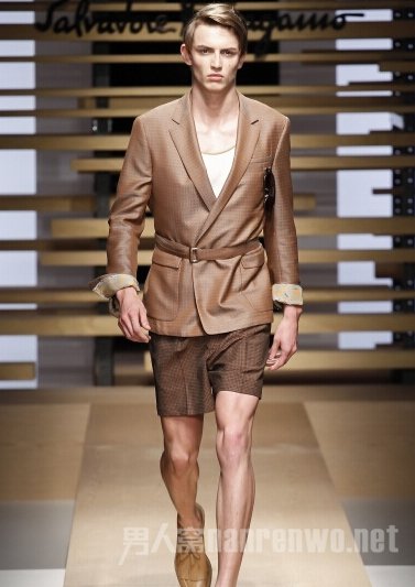 萨尔瓦托勒•菲拉格慕(Salvatore Ferragamo)2015春夏男装