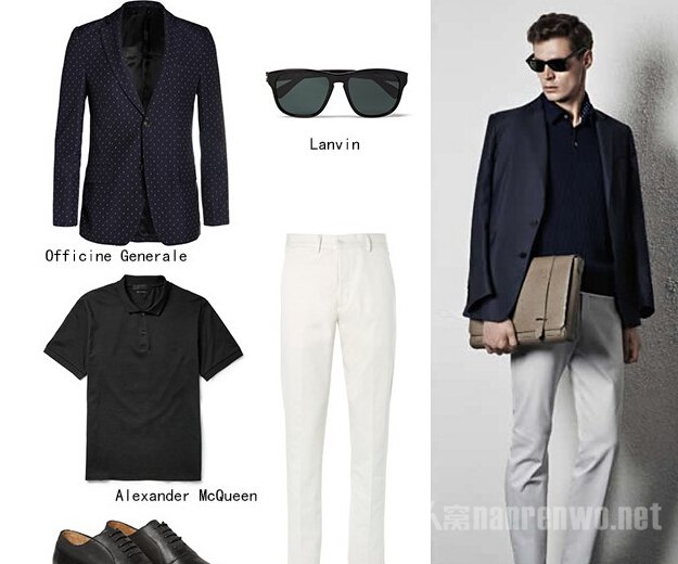 POLO衫look