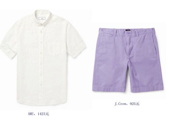 夏日短裤阳光穿搭