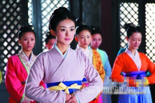 赵丽颖现在主演《陆贞传奇》的剧照
