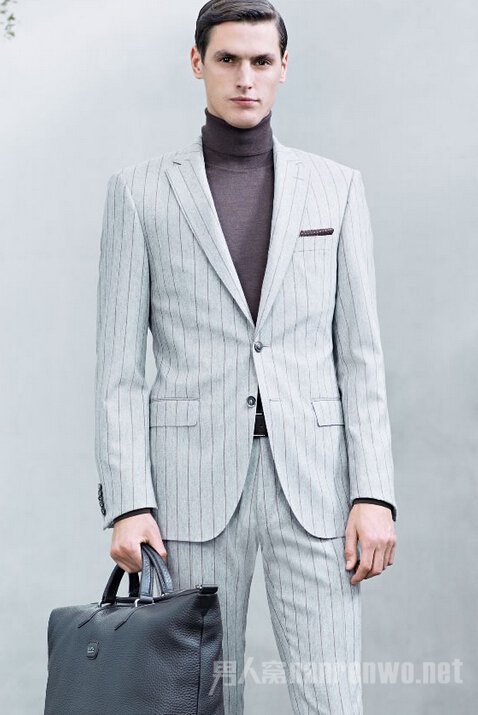 Hugo Boss 发布2014秋冬商务男装系列