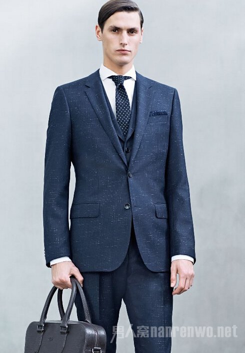Hugo Boss 发布2014秋冬商务男装系列