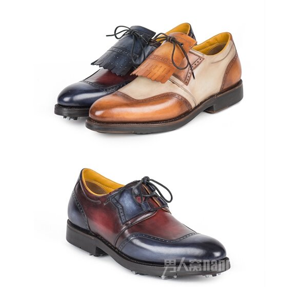 再上招牌菜 Berluti“Swing”高尔夫鞋履