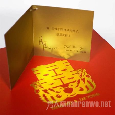 汤唯金泰勇婚纱照唯美演绎