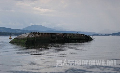 在世界各地搁浅了的沉船