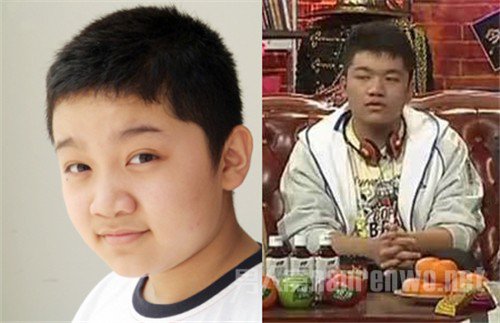 尤浩然现在与过去的比对照片