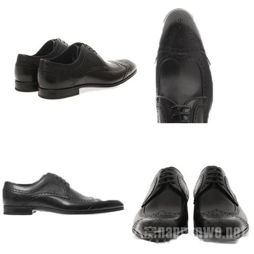 Dolce & Gabbana 尖头烤花布洛克 3800元