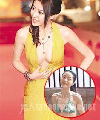 熊黛林袒胸露乳