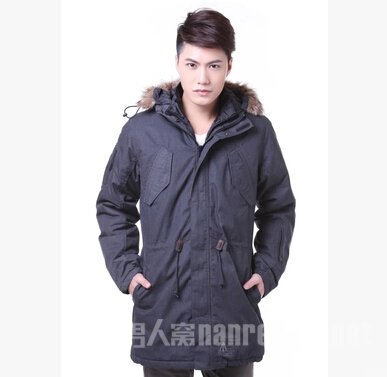 万斯 Sentry Parka 长款两件 灰色外套 原价1280 VN-0NSIA8C