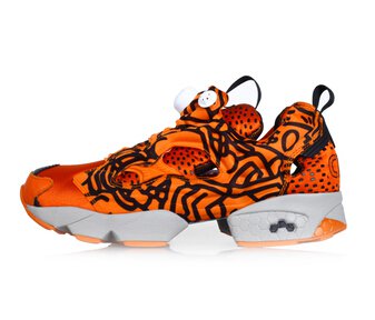 现货 锐步Reebok X KEITH HARING INSTAPUMP FURY OG 橙色 M40329