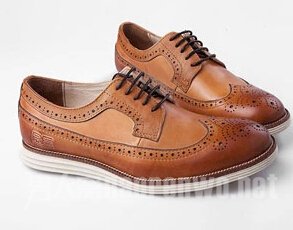 PF可汗Cole Haan LunarGrand布洛克复古雕花潮鞋英伦时尚休闲男鞋