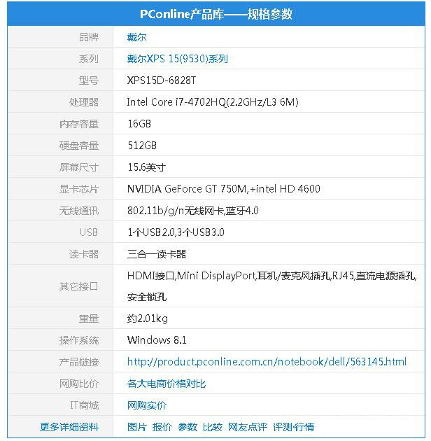 XPS15 (XPS15D-6828T)