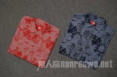 夏威夷休闲碎花棕榈衬衫lrg huf bbc obey vans rvca dgk crooks