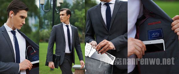 商务男士的私人衣橱 ME&CITY“西装精英”系列