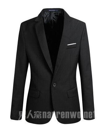 2014新款男韩版 潮男便装礼服外套休闲小西装英伦修身黑色小西服