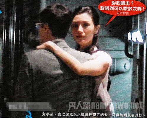 李嘉欣与与夫窗前激战