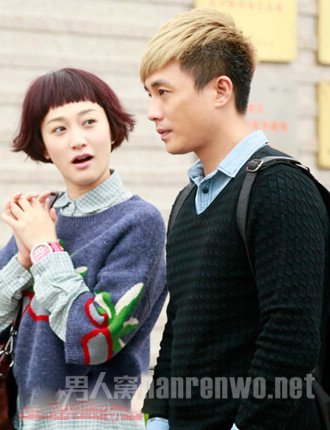 呆萌杜淳亚麻色短发最Fashion