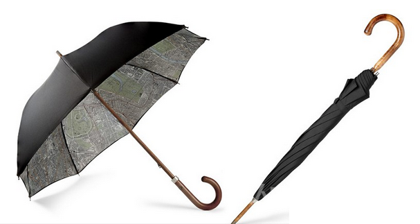 优雅绅士伞遮风避雨坳造型