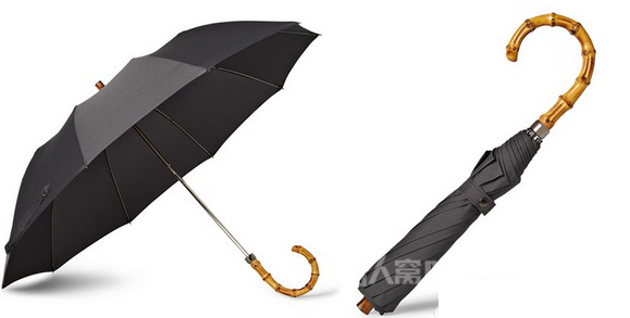 优雅绅士伞遮风避雨坳造型