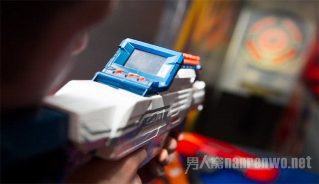 ǹN-Strike Elite Nerf Cam ECS-12 Blaster