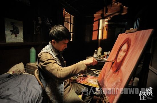 吕聿来诡异画像