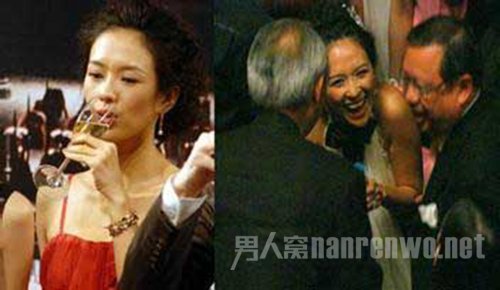 章子怡陪酒照
