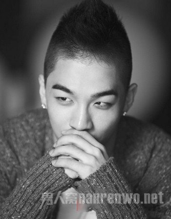 bigbang太阳发型之火箭头